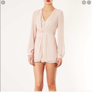 Topshop chiffon romper
